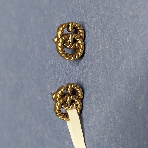 Gucci Vintage Style Stud Earrings - Picture 1 of 6